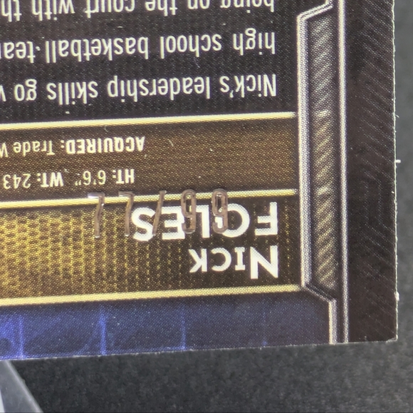 RARE Print Error Card 2015 Topps Chrome Mini Camo Refractor #74 Nick Foles 77/99 - Picture 4 of 4